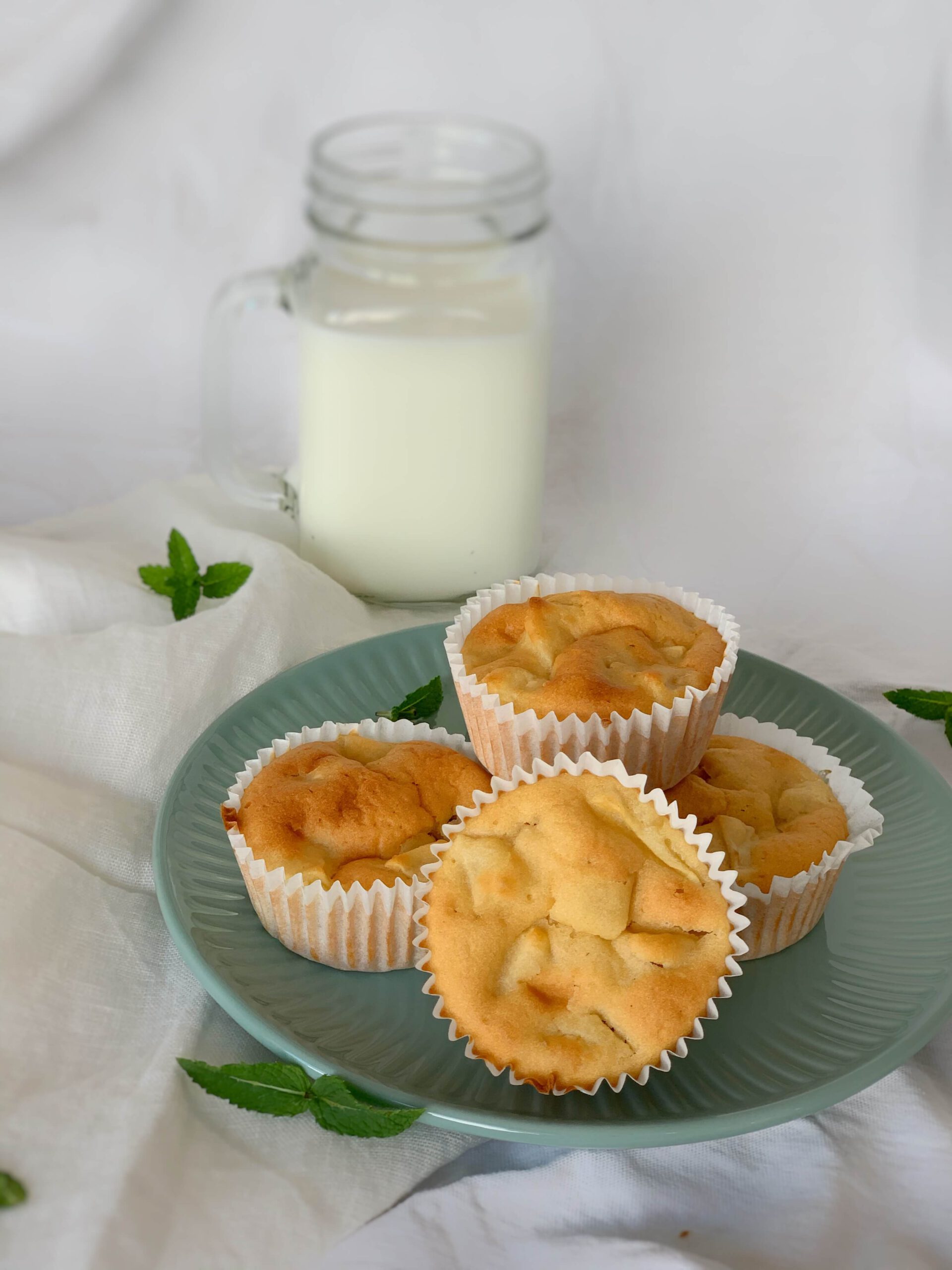 Apfel- Muffins - kalorienreduziert &amp; fettarm - sei-gesuender
