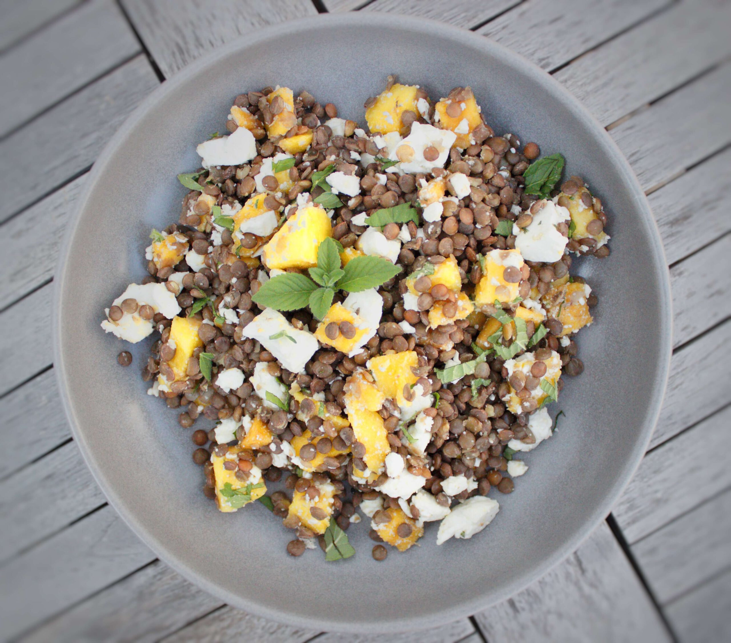 Linsen - Mango Salat Balls // sei-gesuender.de
