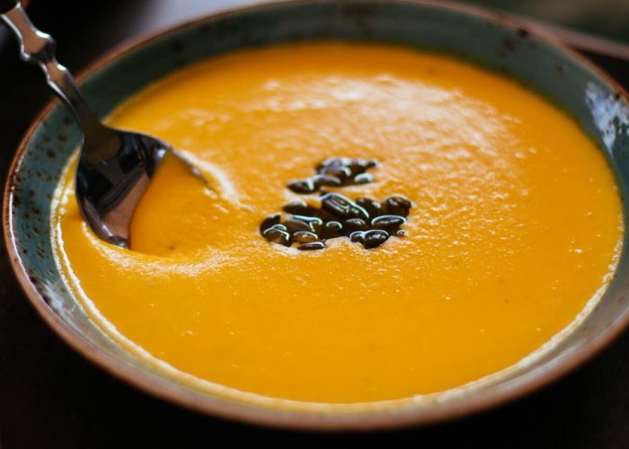 Kürbissuppe - Mittagessen - sei-gesuender